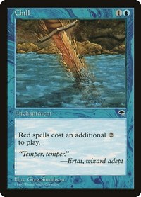 Chill - Tempest - Magic: The Gathering card