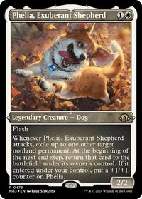 Phelia, Exuberant Shepherd (Foil Etched) (Foil)