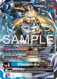 Vikemon ACE (Alternate Art) - Beginning Observer - Digimon card