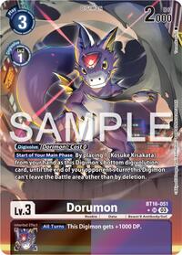 Dorumon (Alternate Art) (Beginning Observer)
