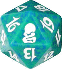 Odyssey Spindown Die - Green · Wizards of the Coast Dice
