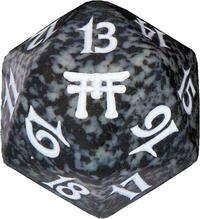 Champions of Kamigawa Spindown Die - Black · Wizards of the Coast Dice