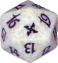 Betrayers of Kamigawa Spindown Die - White · Wizards of the Coast Dice