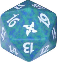 Betrayers of Kamigawa Spindown Die - Green · Wizards of the Coast Dice