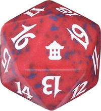 Saviors of Kamigawa Spindown Die - Red · Wizards of the Coast Dice