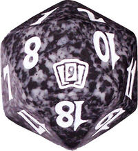 9th Edition Spindown Die - Black · Wizards of the Coast Dice