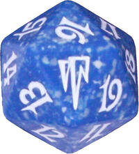 Coldsnap Spindown Die - Blue · Wizards of the Coast Dice