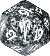 Coldsnap Spindown Die - Black · Wizards of the Coast Dice