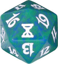 Time Spiral Spindown Die - Green · Wizards of the Coast Dice