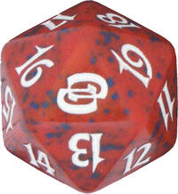 Planar Chaos Spindown Die - Red · Wizards of the Coast Dice