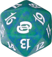 Planar Chaos Spindown Die - Green · Wizards of the Coast Dice