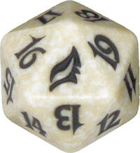 Lorwyn Spindown Die - White · Wizards of the Coast Dice