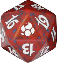 Morningtide Spindown Die - Red · Wizards of the Coast Dice