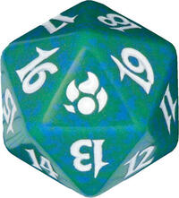 Morningtide Spindown Die - Green · Wizards of the Coast Dice