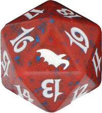 Shadowmoor Spindown Die - Red · Wizards of the Coast Dice
