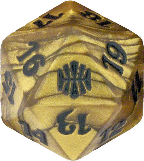 Alara Reborn Spindown Die - Wizards of the Coast Dice - Life