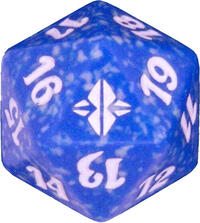 Rise of the Eldrazi Spindown Die - Blue · Wizards of the Coast Dice