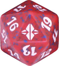 Rise of the Eldrazi Spindown Die - Red · Wizards of the Coast Dice