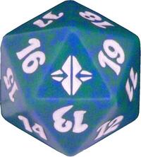 Rise of the Eldrazi Spindown Die - Green · Wizards of the Coast Dice