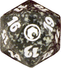 Scars of Mirrodin Spindown Die - Black · Wizards of the Coast Dice