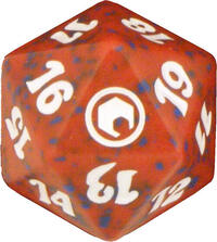 Scars of Mirrodin Spindown Die - Red · Wizards of the Coast Dice