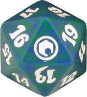 Scars of Mirrodin Spindown Die - Green - Wizards of the Coast Dice
