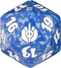 Mirrodin Besieged Spindown Die - Blue · Wizards of the Coast Dice