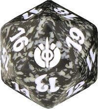 Mirrodin Besieged Spindown Die - Black · Wizards of the Coast Dice