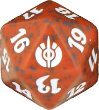 Mirrodin Besieged Spindown Die - Red · Wizards of the Coast Dice
