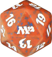Magic 2012 (M12) Spindown Die - Red · Wizards of the Coast Dice
