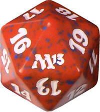 Magic 2013 (M13) Spindown Die - Red · Wizards of the Coast Dice
