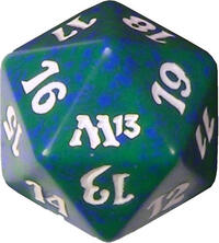 Magic 2013 (M13) Spindown Die - Green · Wizards of the Coast Dice