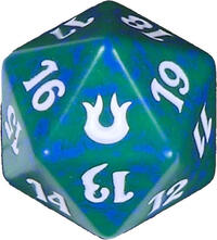 Born of the Gods Spindown Die - Green · Wizards of the Coast Dice