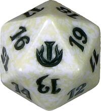 Journey into Nyx Spindown Die - White · Wizards of the Coast Dice