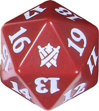 Khans of Tarkir Spindown Die - Red · Wizards of the Coast Dice