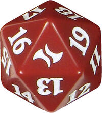 Fate Reforged Spindown Die - Red · Wizards of the Coast Dice