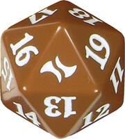 Fate Reforged Spindown Die - Brown - Wizards of the Coast Dice