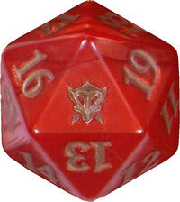 Dragons of Tarkir Spindown Die - Red · Wizards of the Coast Dice