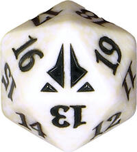 Oath of the Gatewatch Spindown Die - White · Wizards of the Coast Dice