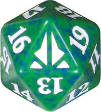 Oath of the Gatewatch Spindown Die - Green · Wizards of the Coast Dice