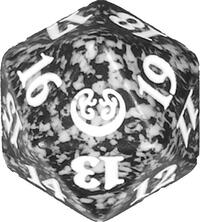 Kaladesh Spindown Die - Black · Wizards of the Coast Dice