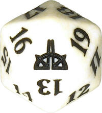 Rivals of Ixalan Spindown Die - White · Wizards of the Coast Dice