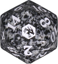 Adventures in the Forgotten Realms Spindown Die - Black · Wizards of the Coast Dice