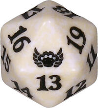Streets of New Capenna Spindown Die - White · Wizards of the Coast Dice