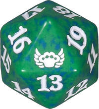 Streets of New Capenna Spindown Die - Green · Wizards of the Coast Dice