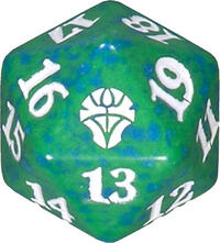 Dominaria United Spindown Die - Green · Wizards of the Coast Dice