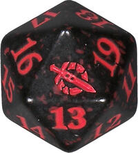 March of the Machine Spindown Die - Red · Wizards of the Coast Dice