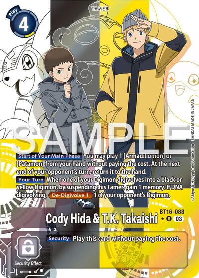 Cody Hida & T.K. Takaishi (Alternate Art) card