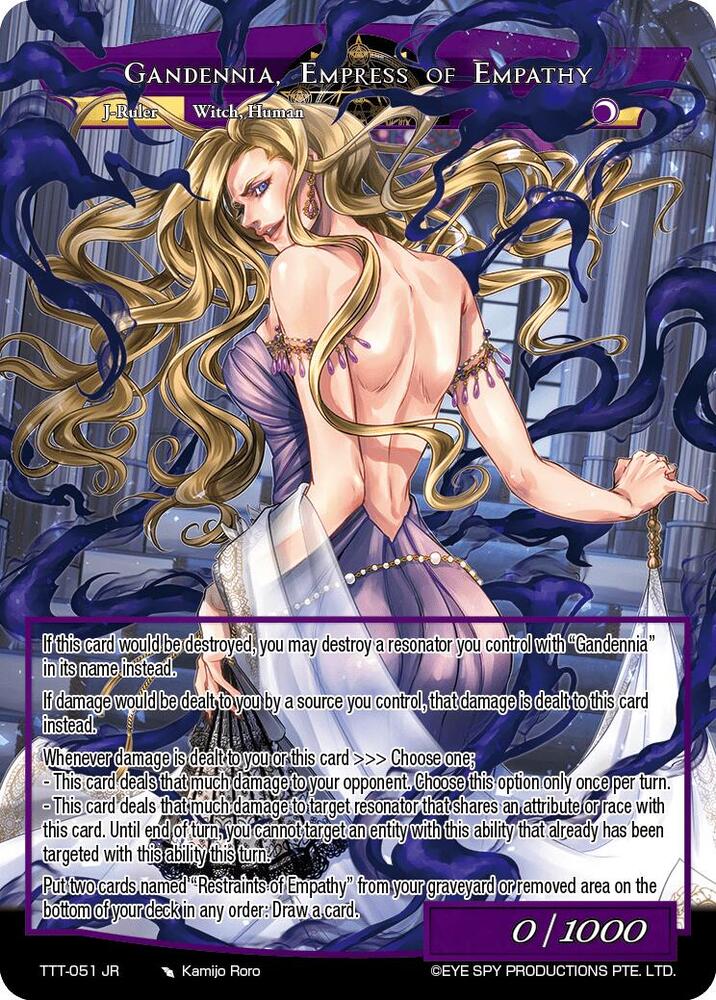 Gandennia, Witch of Sympathy // Gandennia, Empress of Empathy