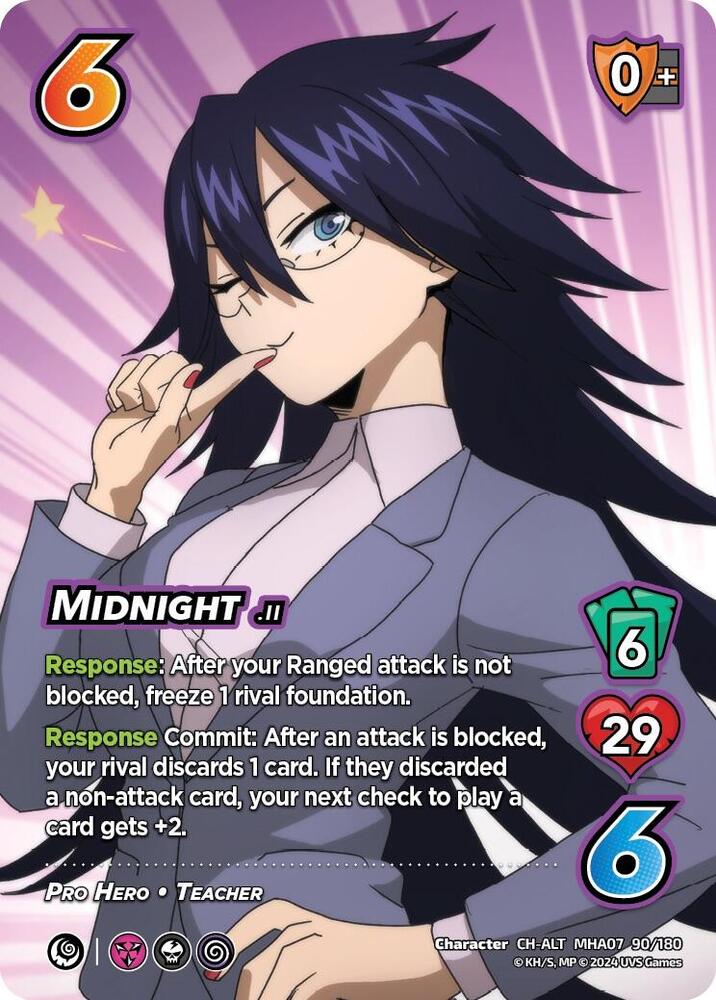 Midnight (Alternate Art) UniVersus: My Hero Academia: Girl Power